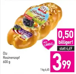 Sutterlüty Ölz rosinenzopf Angebot