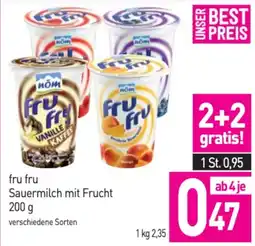 Sutterlüty Fru fru sauermilch mit frucht Angebot
