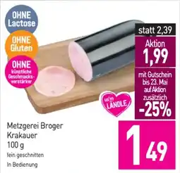 Sutterlüty Metzgerei broger krakauer Angebot