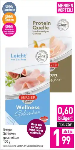 Sutterlüty Berger schinken geschnitten Angebot