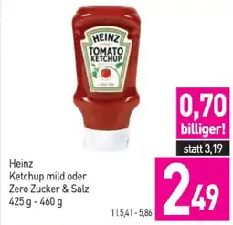 Sutterlüty Heinz Ketchup mild oder Zero Zucker & Salz Angebot