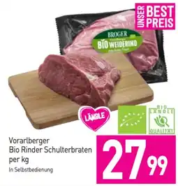 Sutterlüty Vorarlberger bio rinder schulterbraten Angebot