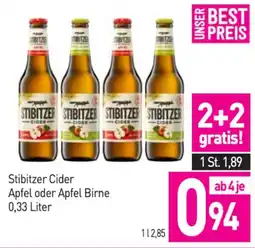 Sutterlüty Stibitzer cider apfel oder apfel birne Angebot