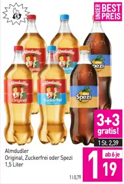 Sutterlüty Almdudler original, zuckerfrei oder spezi Angebot