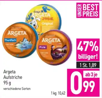 Sutterlüty Argeta Aufstriche Angebot
