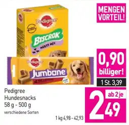 Sutterlüty Pedigree hundesnacks Angebot