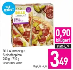 Sutterlüty Billa immer gut steinofenpizza Angebot