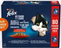 Billa Purina Felix Katzenfutter-Beutel Angebot