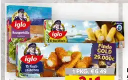 Billa Iglo Fischstäbchen Angebot