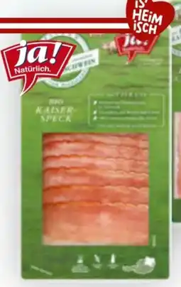 Billa ja!natürlich Bio Bauchspeck Angebot