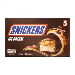 Billa Snickers Ice Cream Angebot