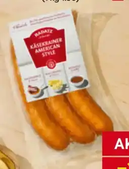 Billa Radatz American Style Käsekrainer Mix Angebot