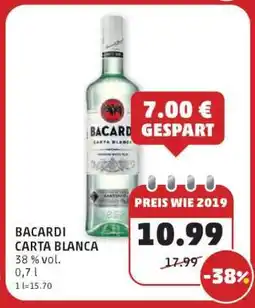 PENNY Bacardi Carta Blanca Angebot