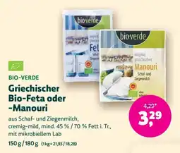 Denn's Biomarkt Griechischer bio-feta oder -manouri Angebot