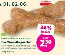 Denn's Biomarkt Bio-Wurzelbaguette Angebot