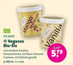 Denn's Biomarkt Veganes Bio-Eis Angebot