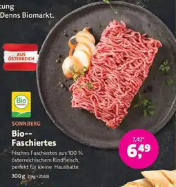 Denn's Biomarkt Bio faschiertes Angebot