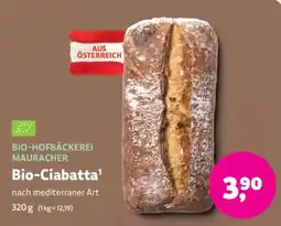 Denn's Biomarkt Bio-Ciabatta' Angebot