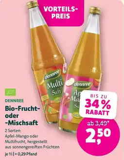 Denn's Biomarkt Bio-Frucht- oder -Mischsaft Angebot