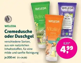 Denn's Biomarkt Weleda cremedusche oder duschgel Angebot