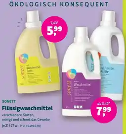 Denn's Biomarkt Sonett flüssigwaschmittel Angebot