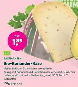 Denn's Biomarkt Bio-Koriander-Käse Angebot