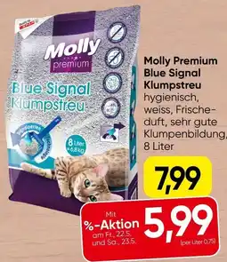 Spar Molly premium blue signal klumpstreu Angebot