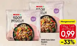 Spar Spar asia udon nudeln Angebot