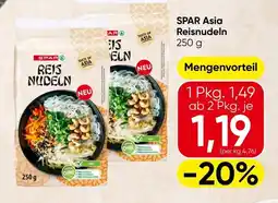 Spar Spar asia reisnudeln Angebot