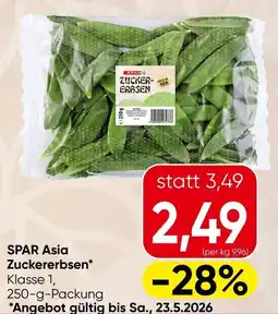 Spar Spar asia zuckererbsen Angebot