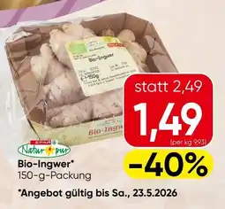 Spar Bio-Ingwer Angebot