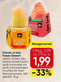 Spar Friends of asia frozen dessert Angebot
