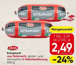 Spar EXTRAWURST Angebot