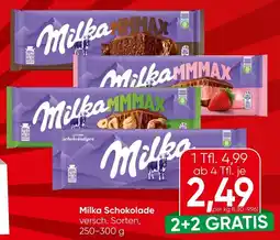 Spar Milka Schokolade Angebot