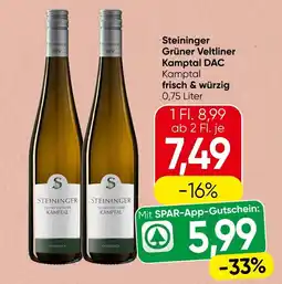 Spar Grüner veltliner kamptal dac kamptal frisch & würzig Angebot