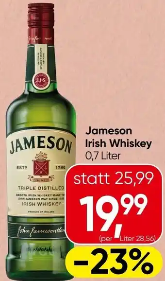 Spar Jameson irish whiskey Angebot
