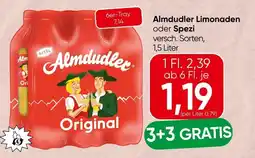 Spar Almdudler Limonaden oder Spezi Angebot
