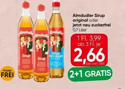 Spar Almdudler sirup original oder jetzt neu zuckerfrei Angebot