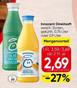 Spar Innocent direktsaft Angebot