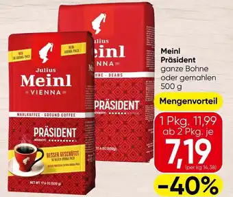 Spar Meinl präsident Angebot