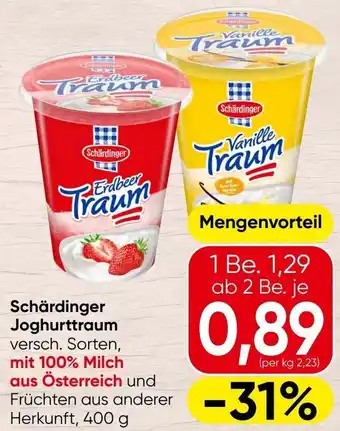 Spar Schärdinger Joghurttraum Angebot