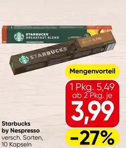 Spar Starbucks by Nespresso Angebot