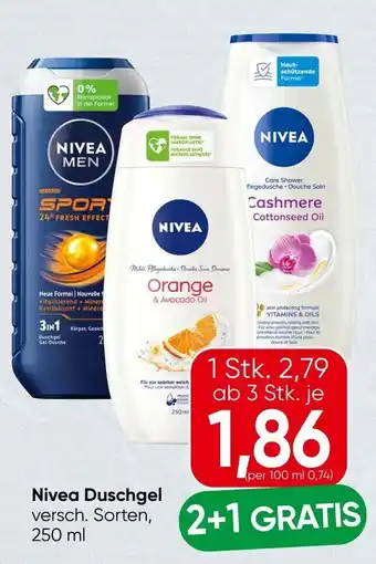 Spar Nivea Duschgel Angebot
