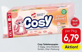 Spar Cosy toilettenpapier Angebot