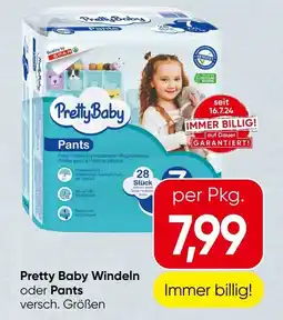 Spar Pretty Baby Windeln oder Pants Angebot