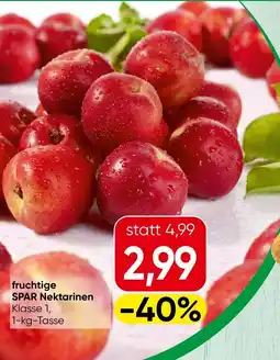 Spar Fruchtige spar nektarinen Angebot