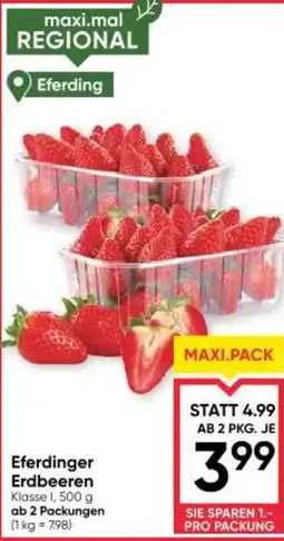 Maximarkt Eferdinger erdbeeren Angebot
