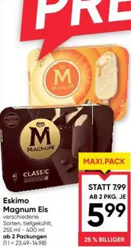 Maximarkt Eskimo Magnum Eis Angebot