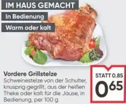 Maximarkt Vordere grillstelze Angebot