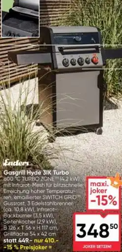 Maximarkt Enders Gasgrill Hyde 31K Turbo Angebot